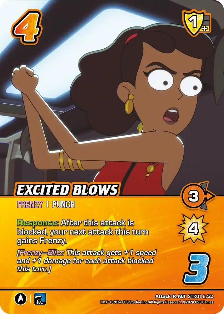 Excited Blows (Alternate Art) card front