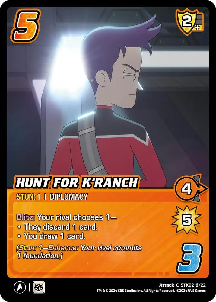 Hunt for K'ranch card front