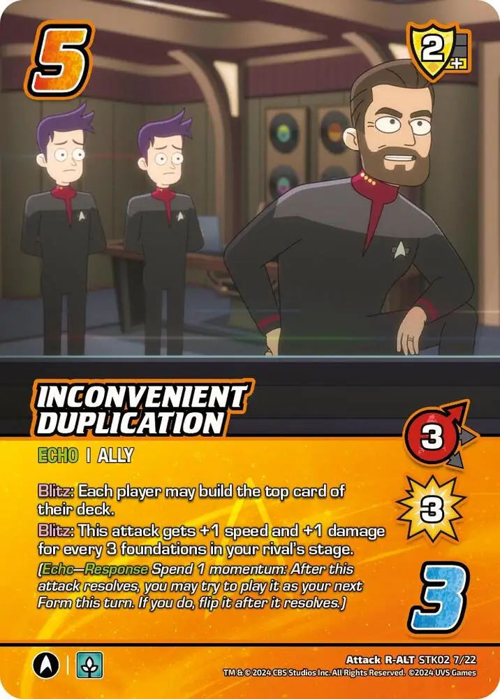 Inconvenient Duplication (Alternate Art) card front
