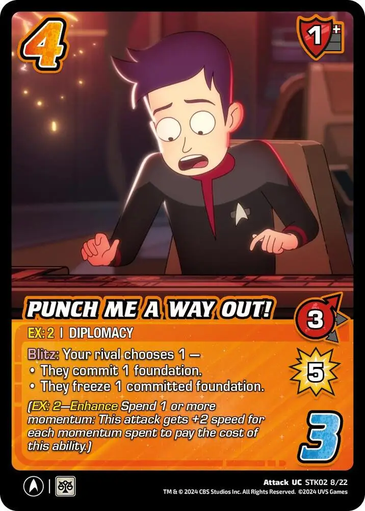 Punch Me a Way Out! card front