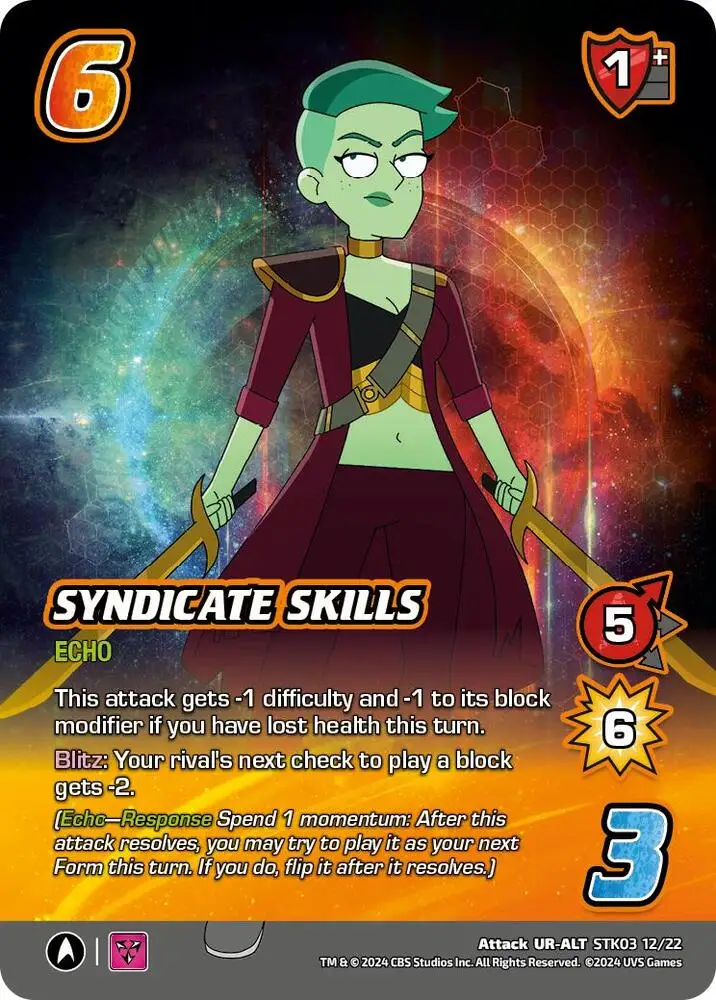Syndicate Skills (Alternate Art) card front