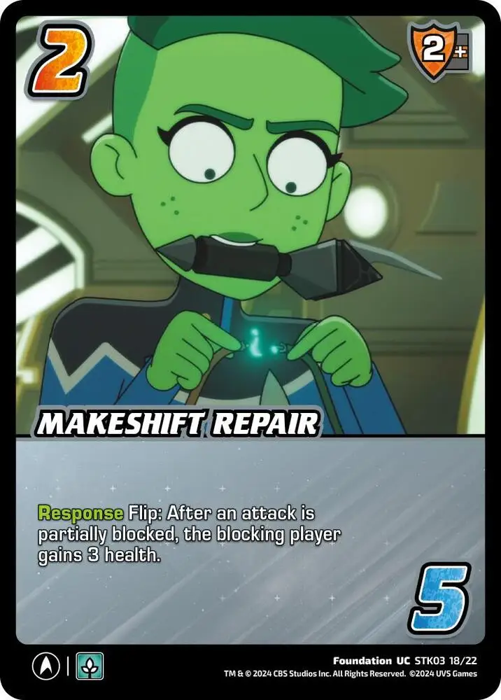 Makeshift Repair card front