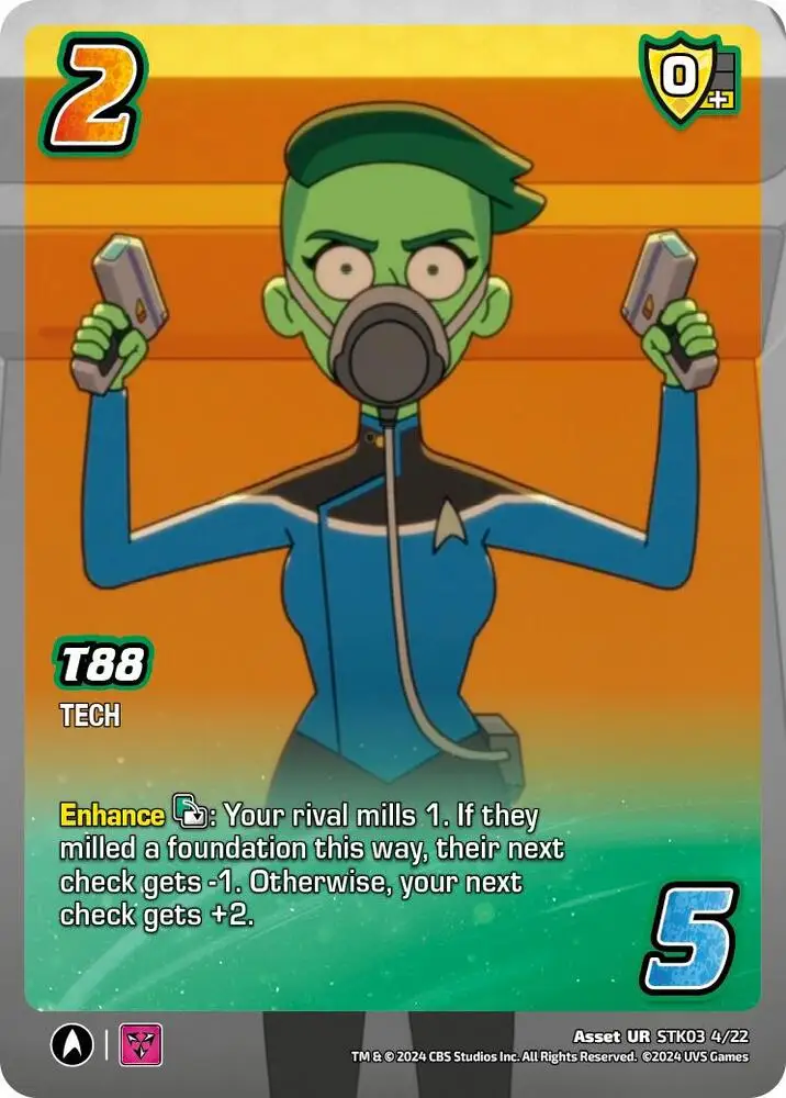 T88 card front