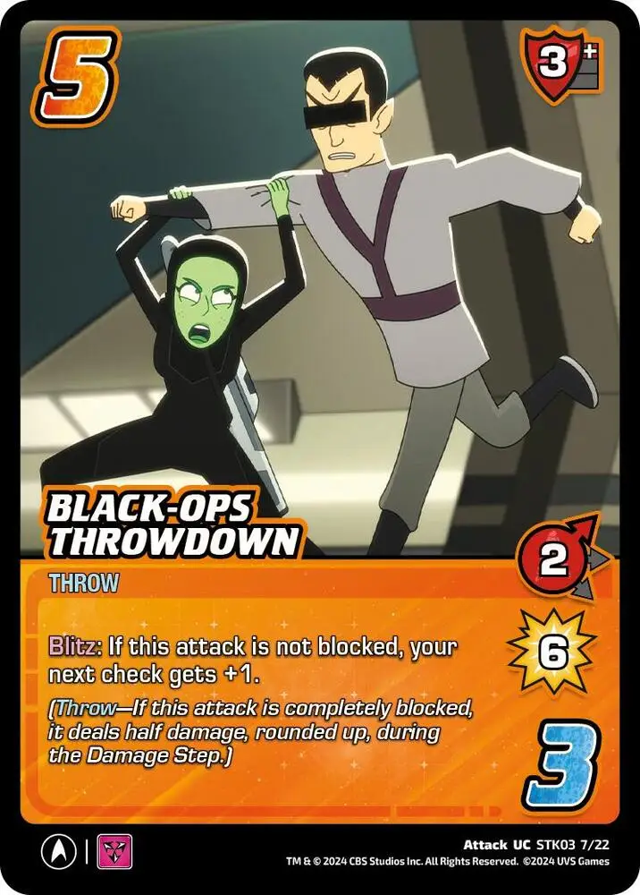 Black-Ops Throwdown card front