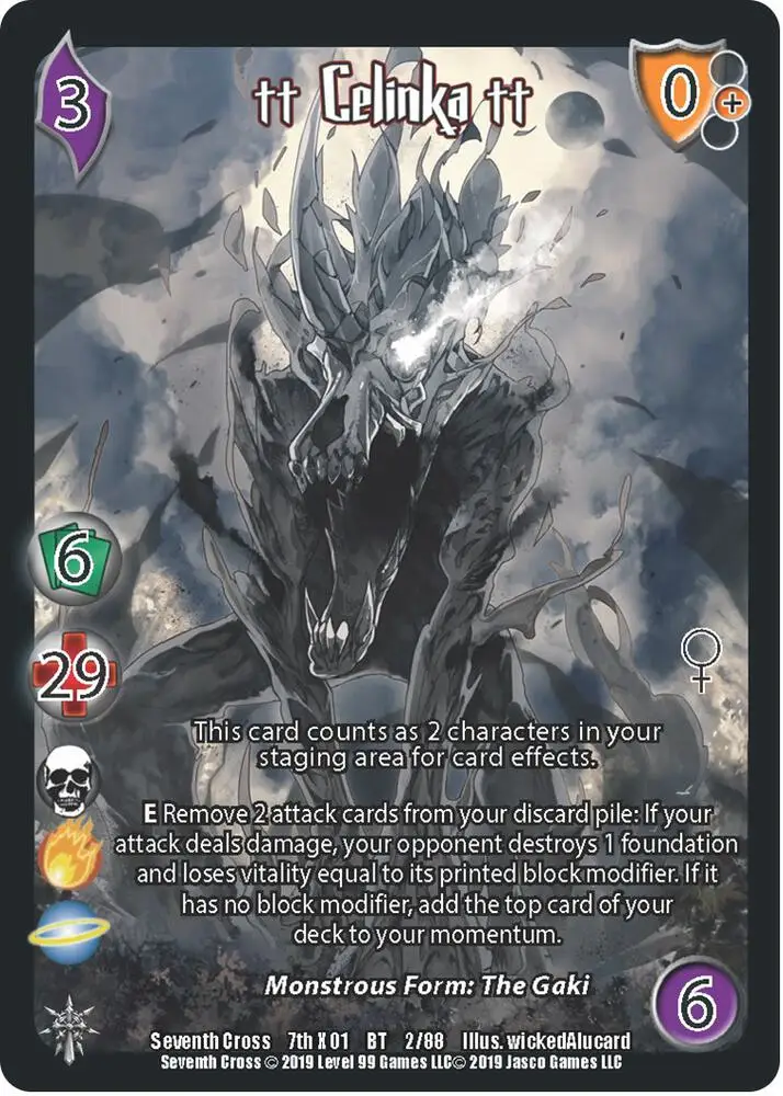Celinka2 card front