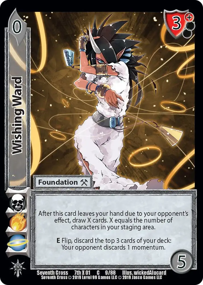 Wishing Ward card front