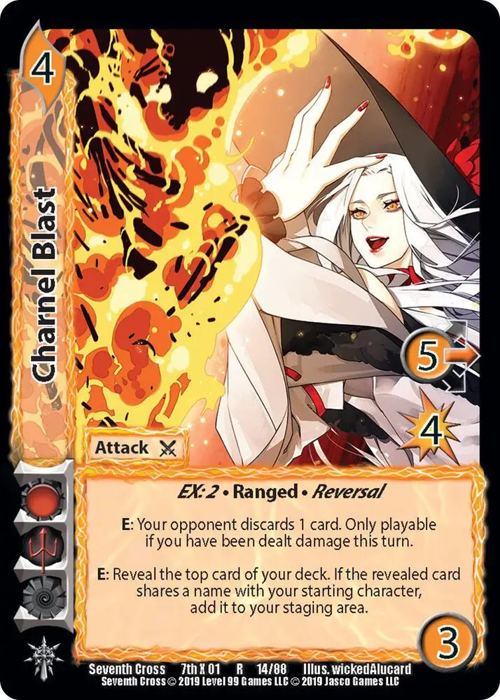 Charnel Blast card front