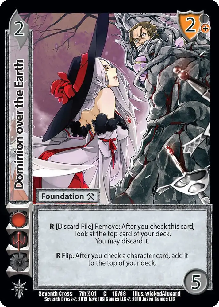 Dominion over Earth card front