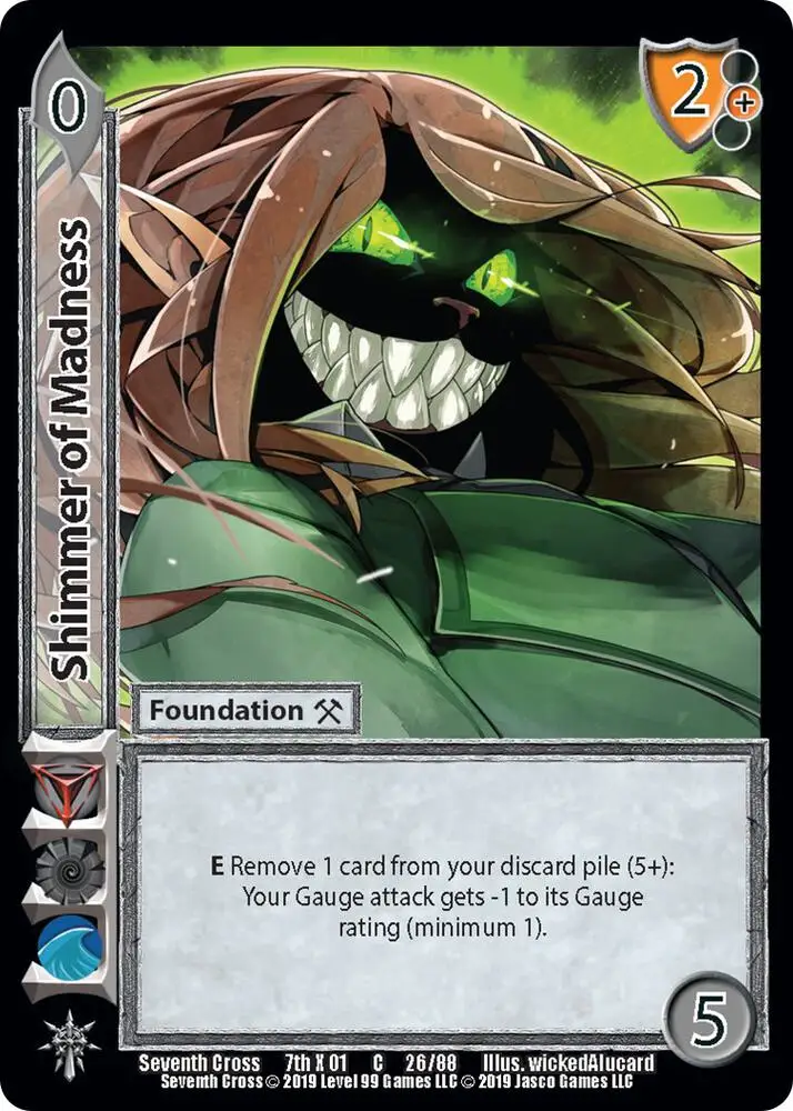 Shimmer of Madness card front