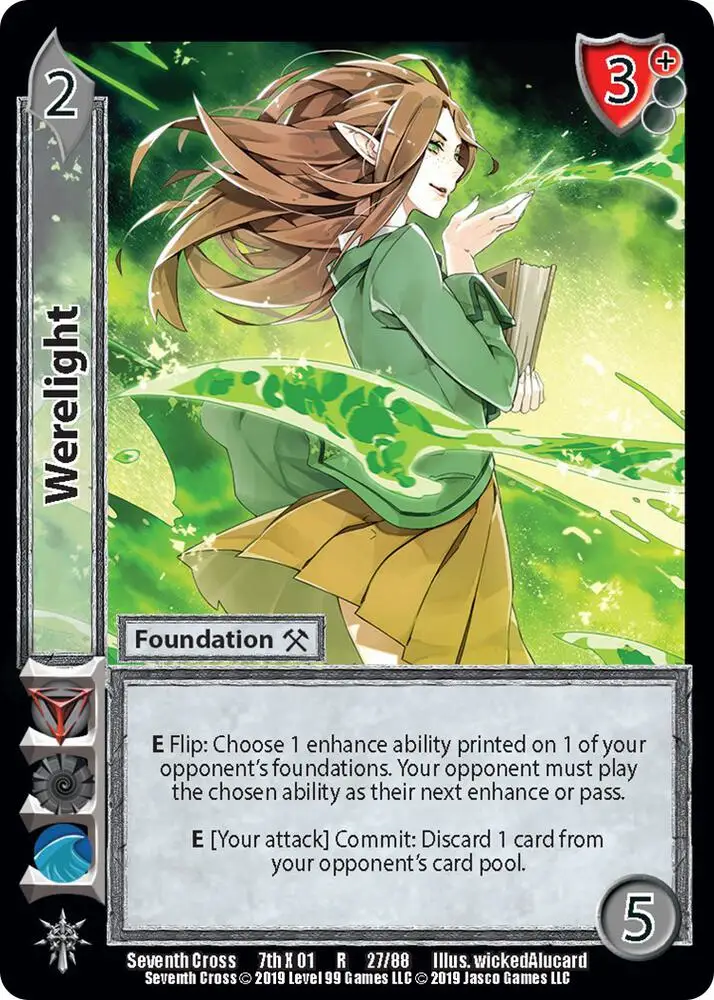 Werelight card front