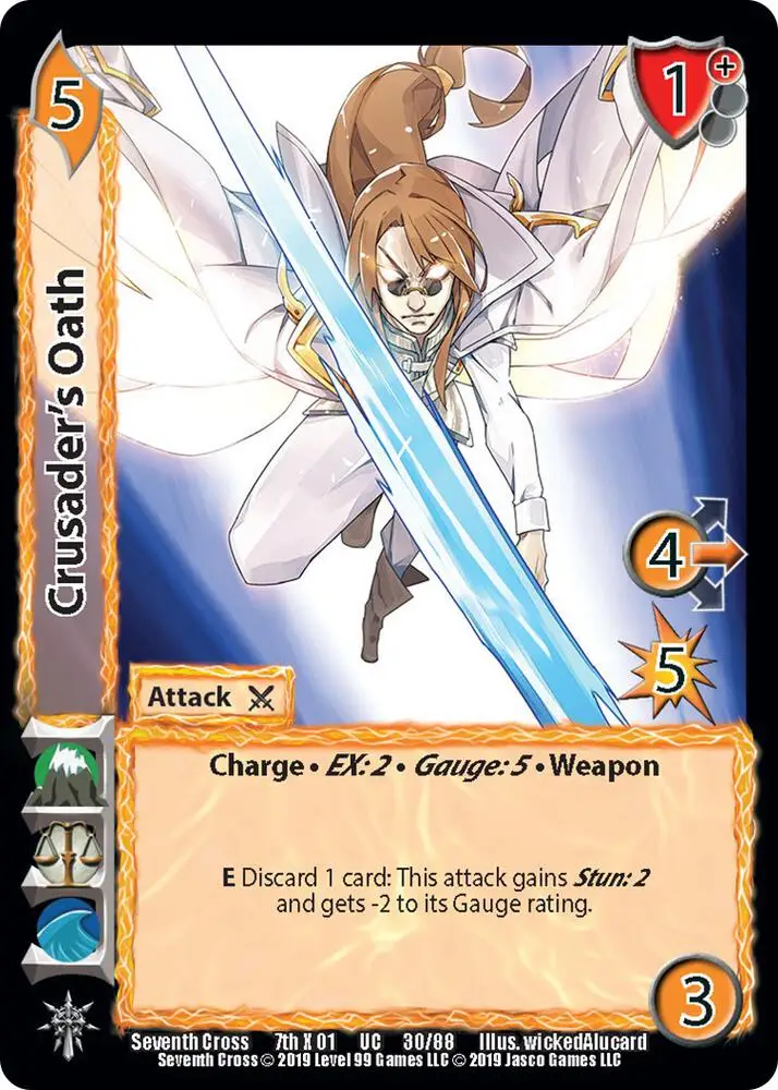 Crusader's Oath card front