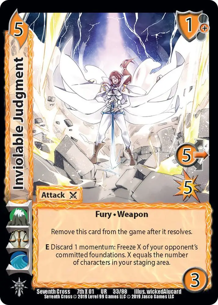 Inviolable Judgment card front