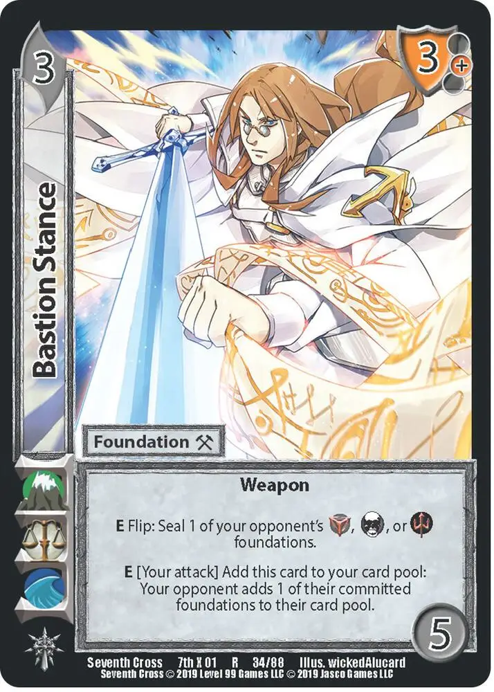Bastion Stance card front