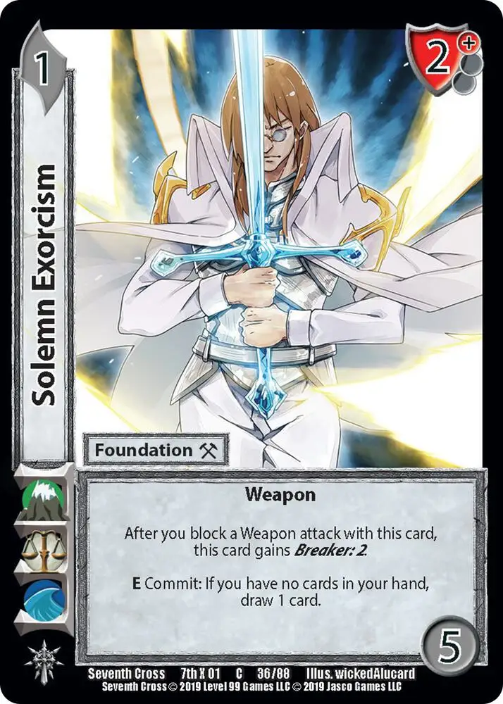 Solemn Excorcism card front