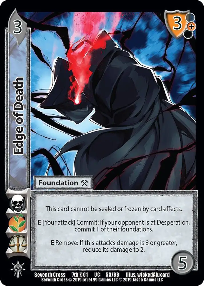 Edge of Death card front