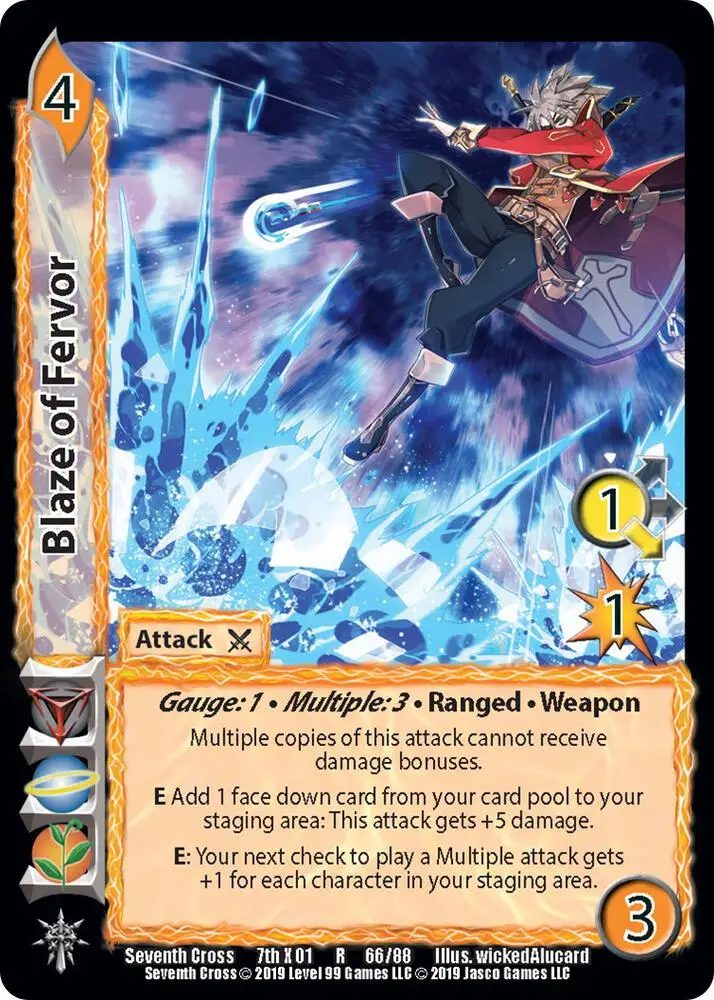 Blaze of Fervor card front