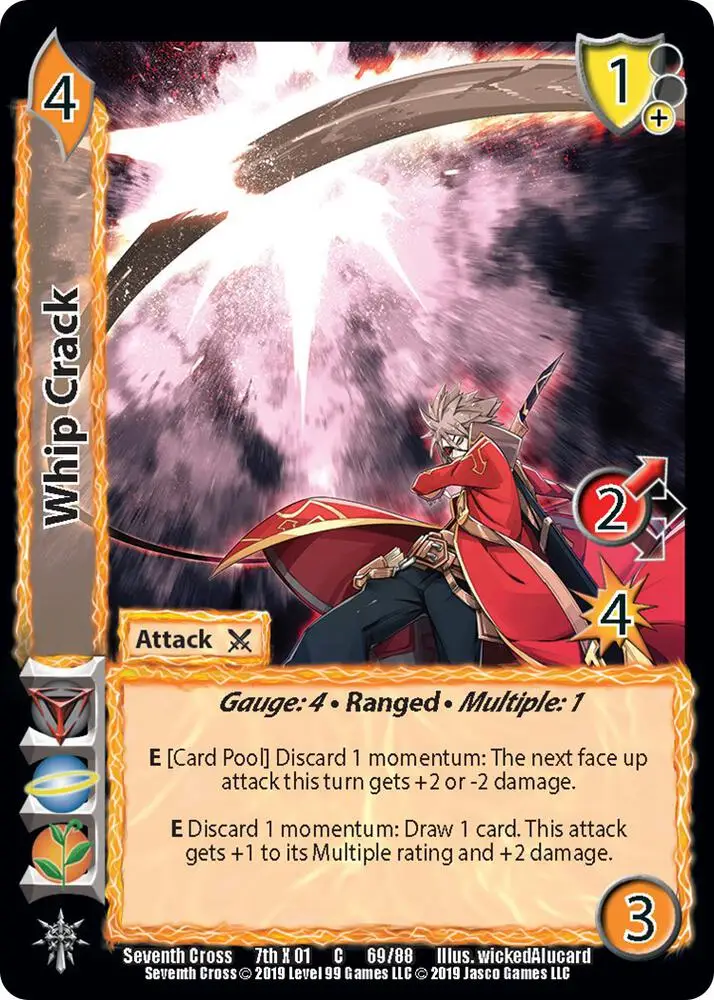 Whip Crack card front