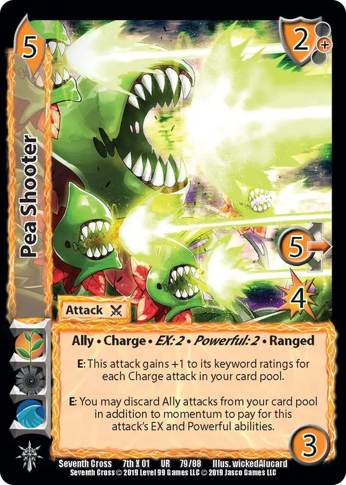 Pea Shooter card front