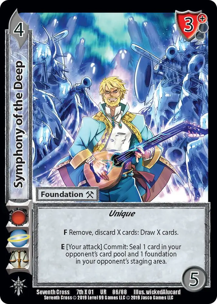 Symphony of the Deep card front