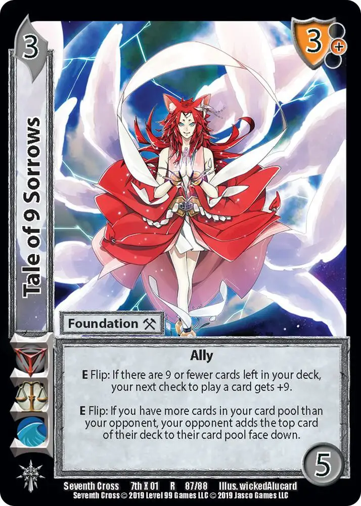 Tale of 9 Sorrows card front