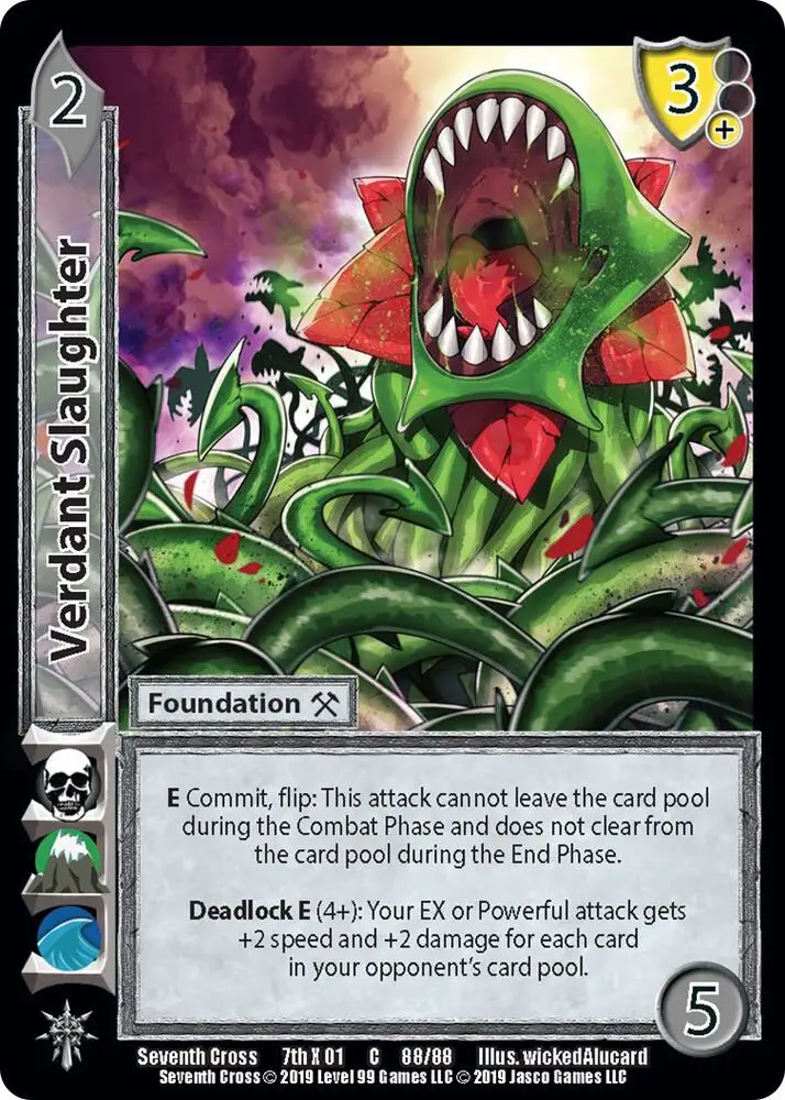 Verdant Slaughter card front