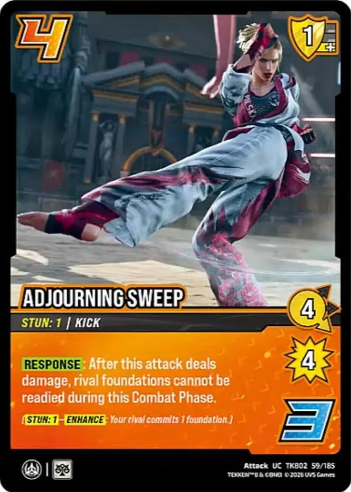 Adjourning Sweep card front