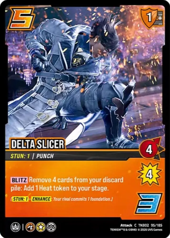 Delta Slicer card front