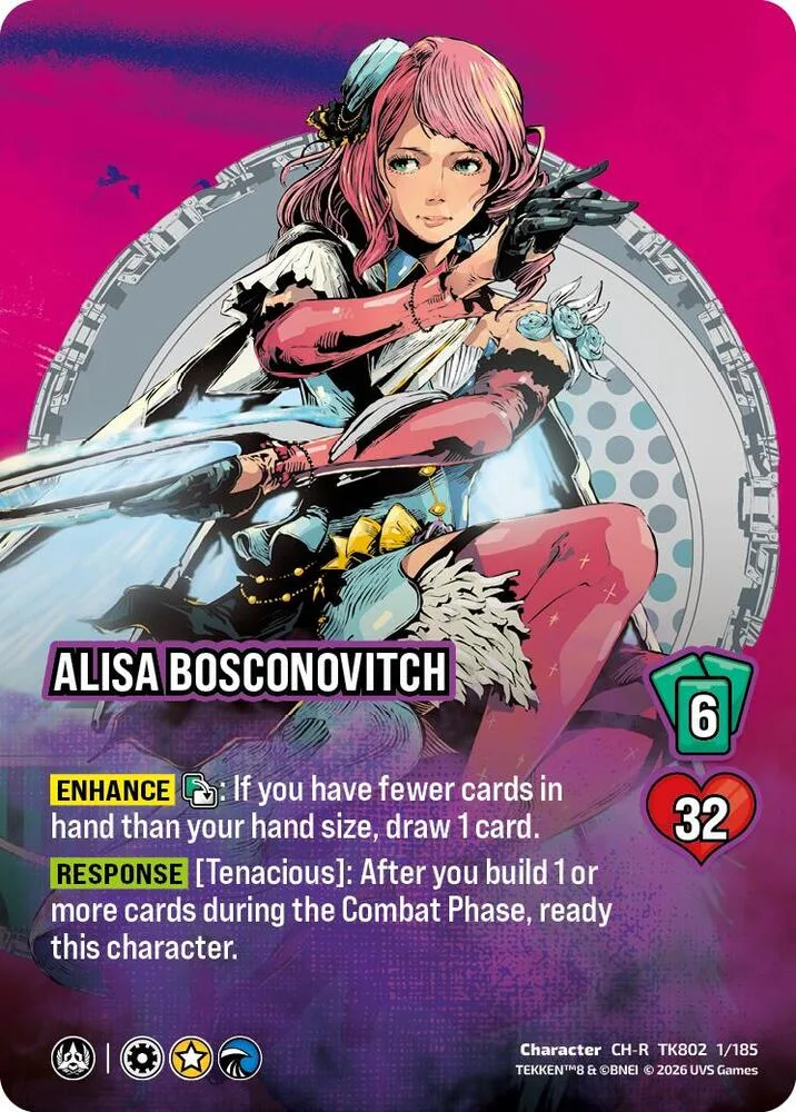 Alisa Bosconovitch card front