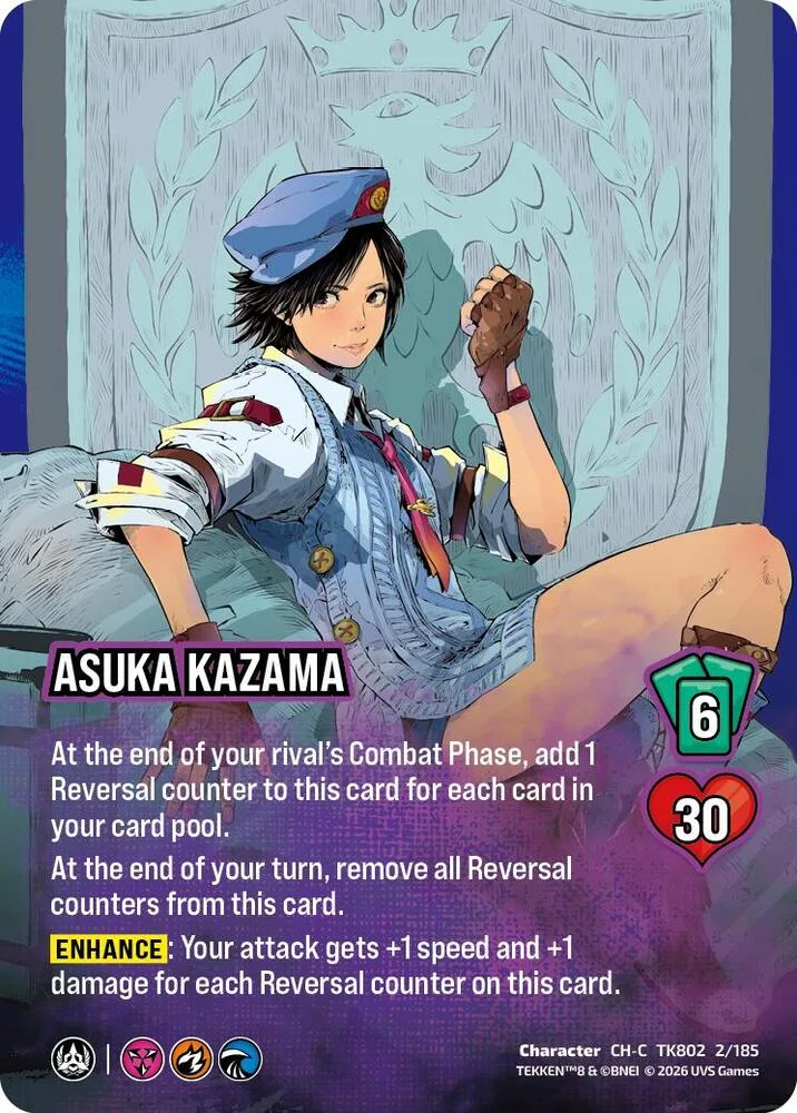 Asuka Kazama card front