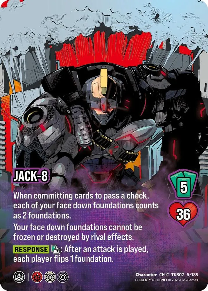 Jack-8 card front