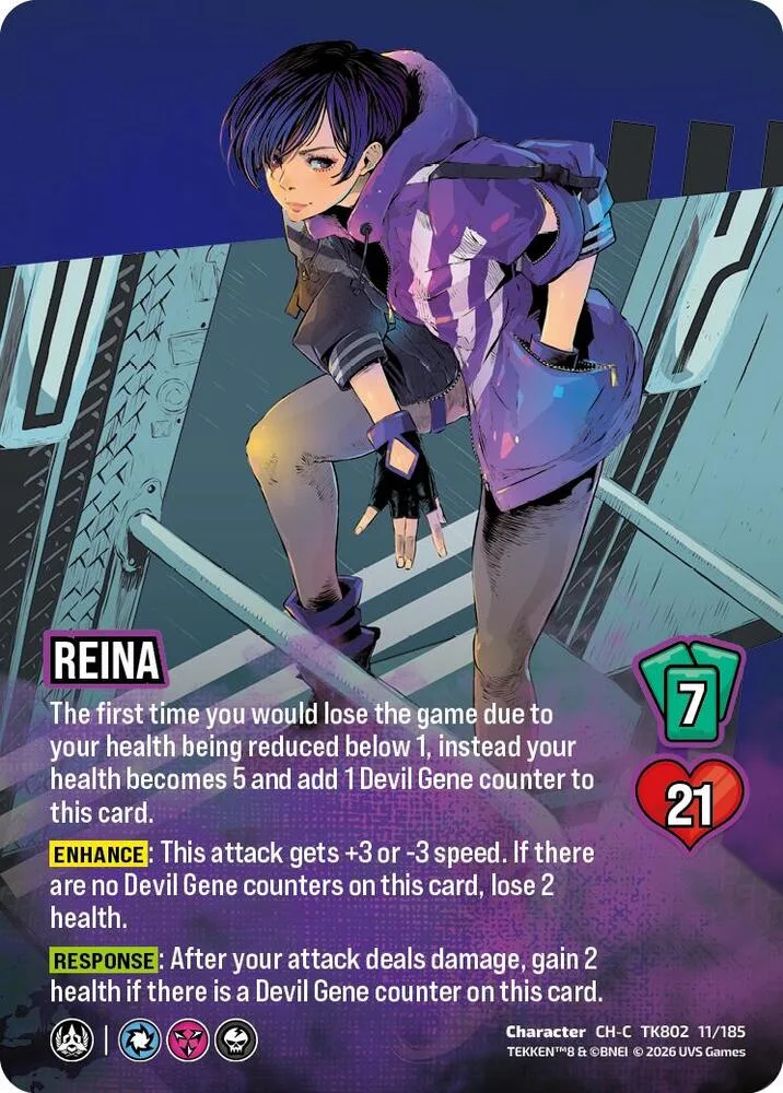 Reina card front