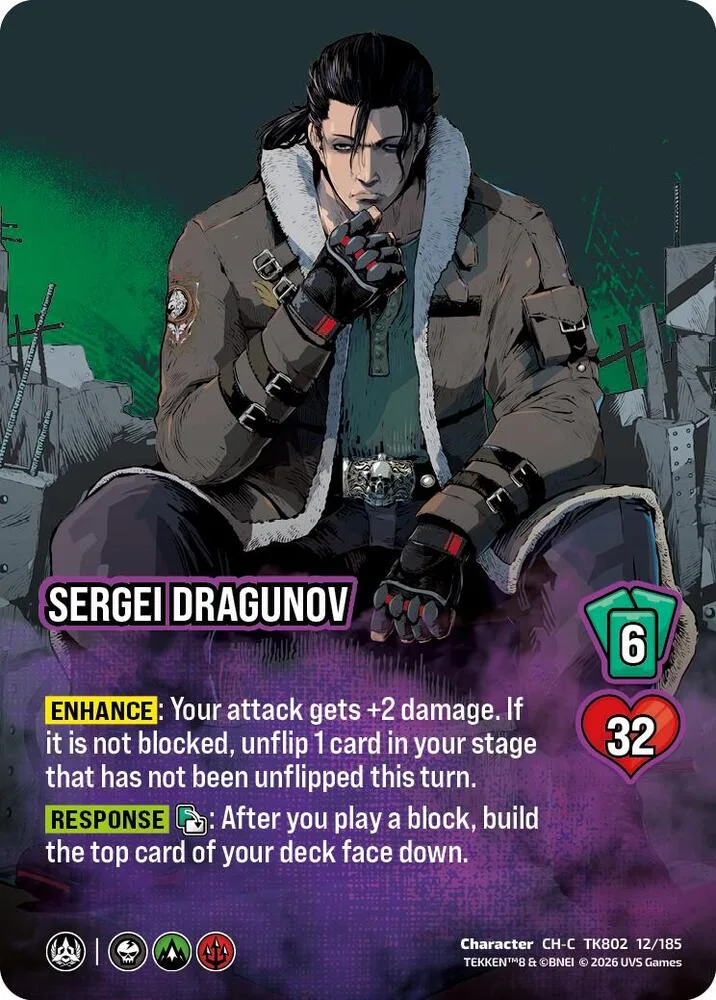Sergei Dragunov card front