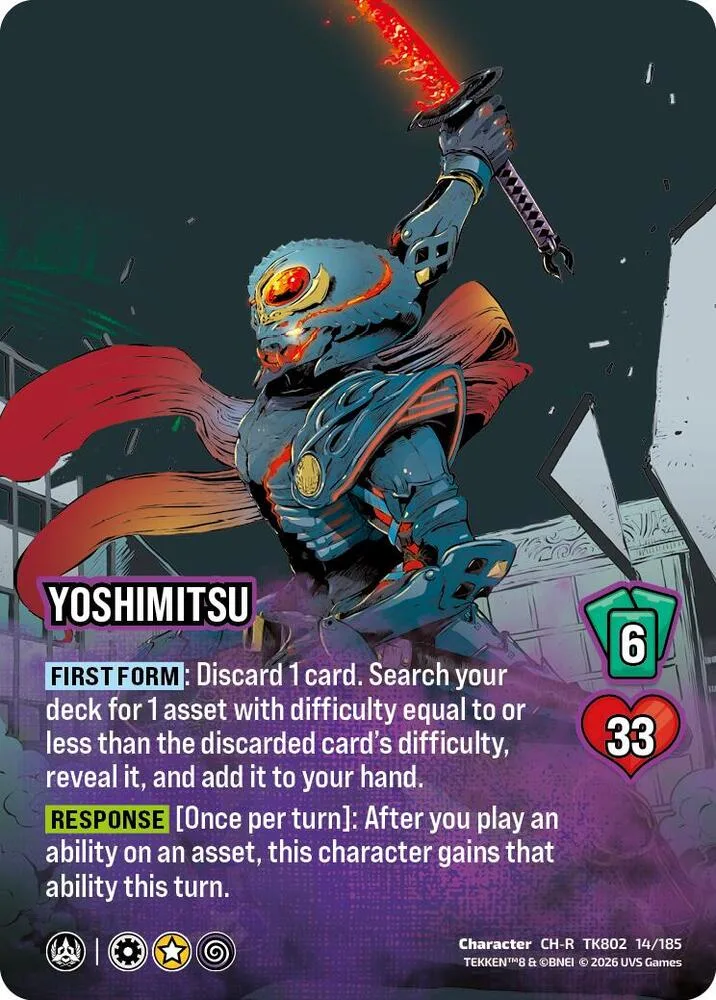 Yoshimitsu card front