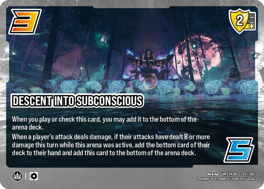 Descent Into Subconscious card front