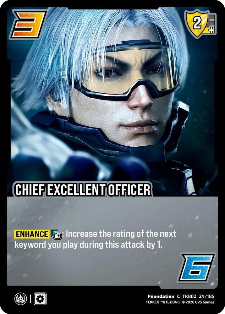 Chief Excellent Officer card front