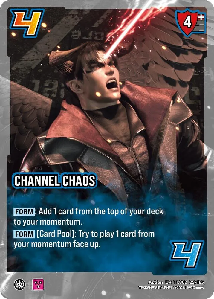 Channel Chaos card front