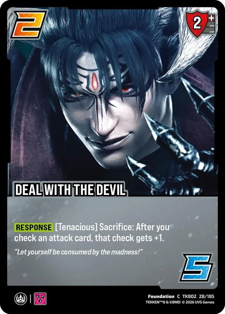 Deal With The Devil card front