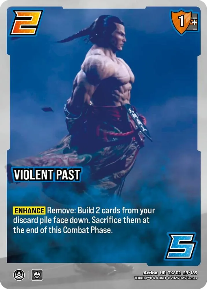 Violent Past card front