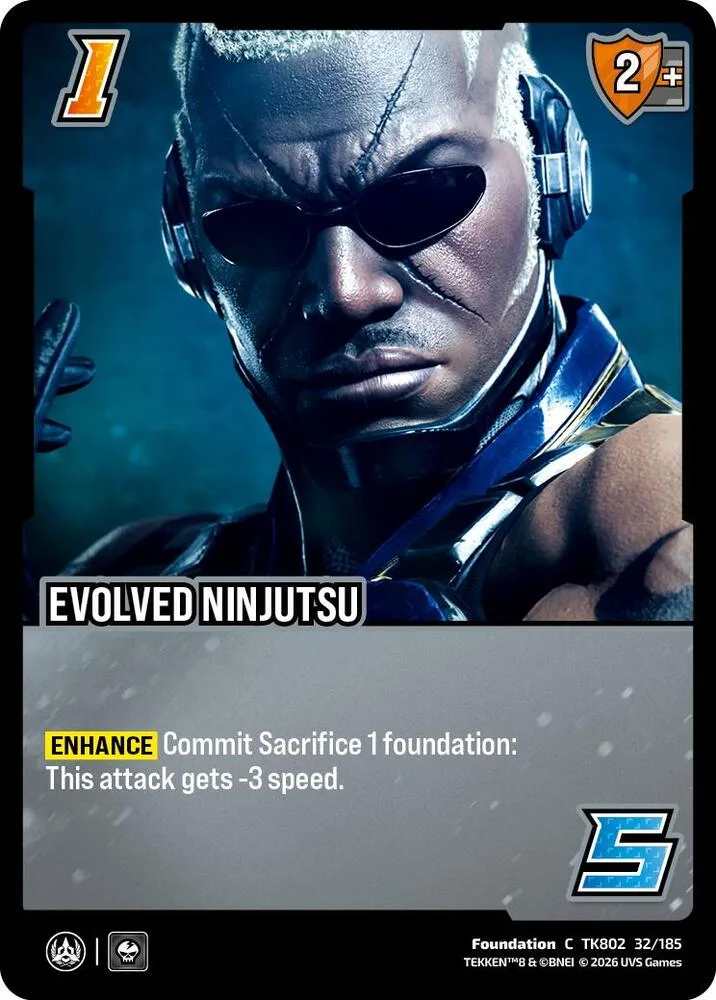 Evolved Ninjutsu card front