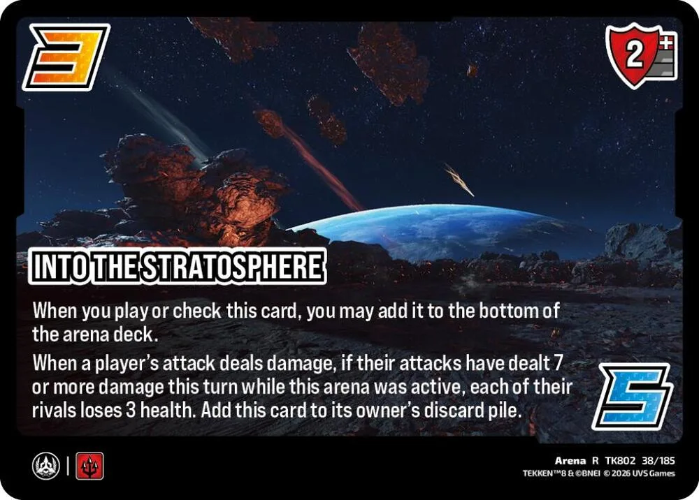 Into The Stratosphere card front
