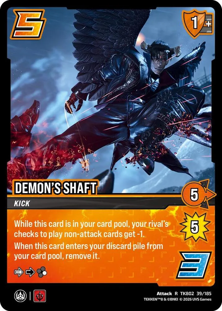 Demon's Shaft card front