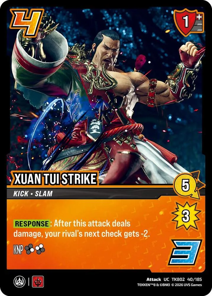 Xuan Tui Strike card front