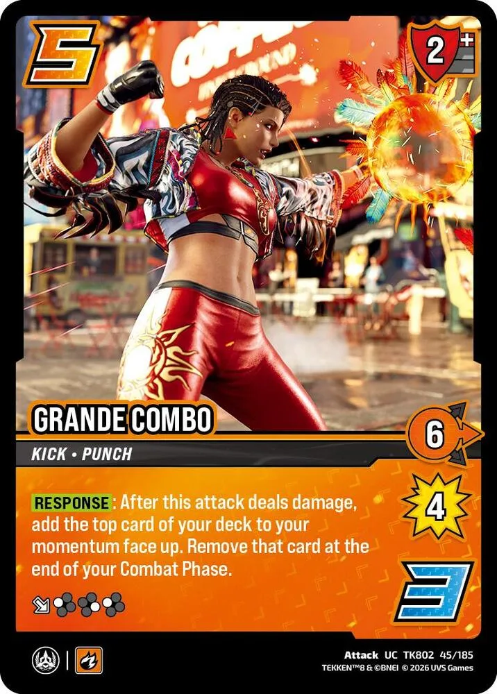 Grande Combo card front