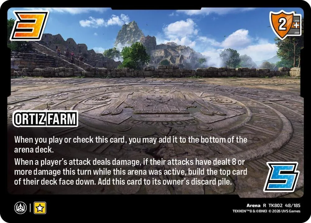 Ortiz Farm card front