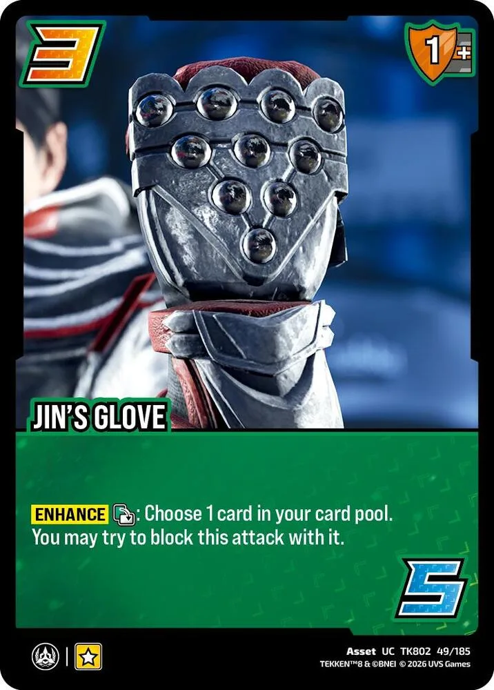 Jin's Glove card front