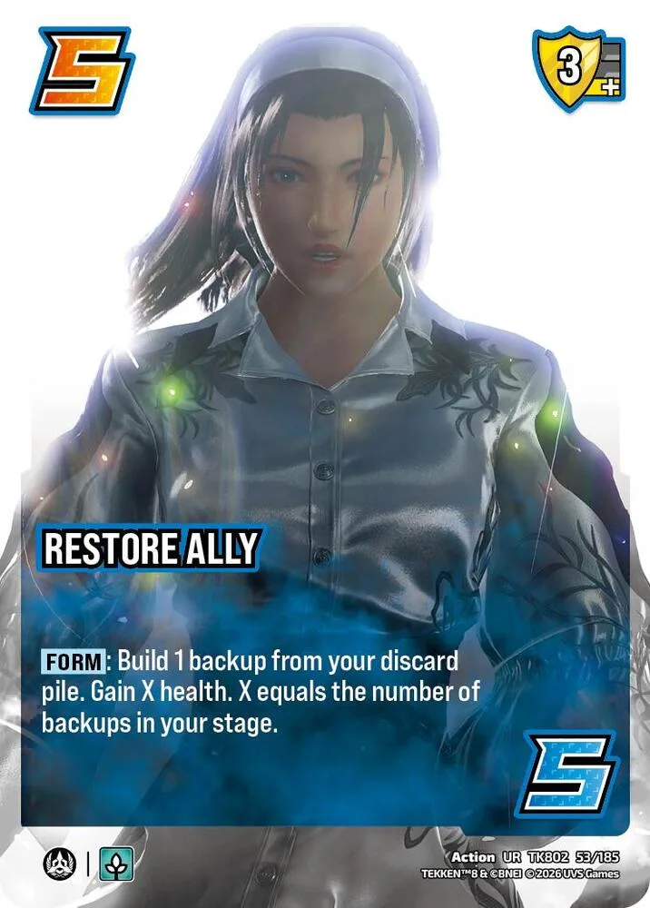 Restore Ally card front