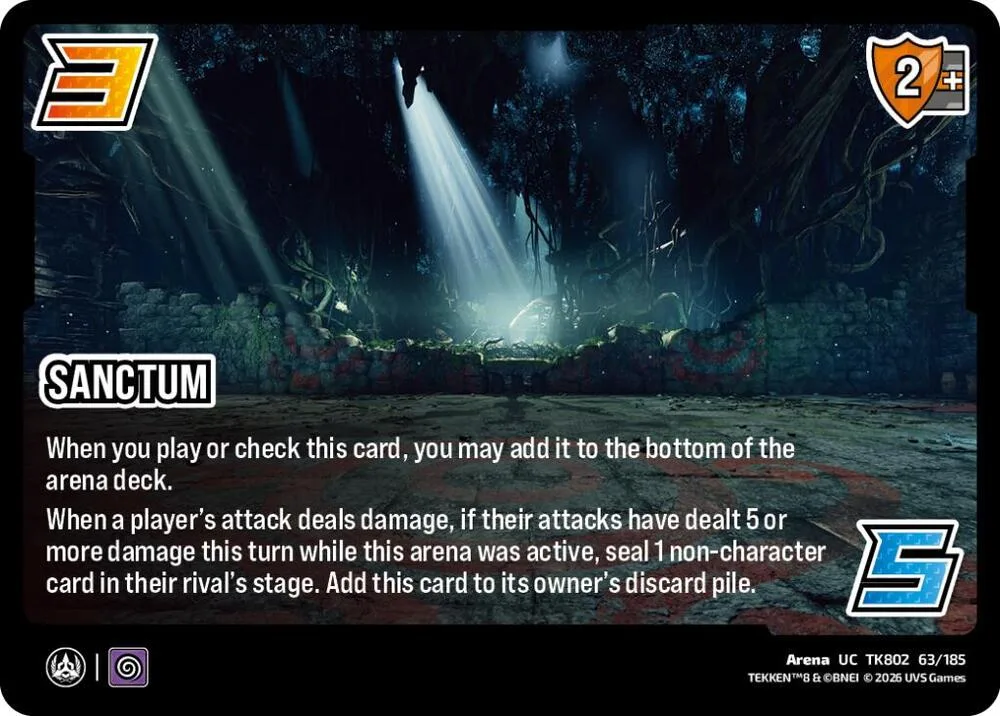 Sanctum card front