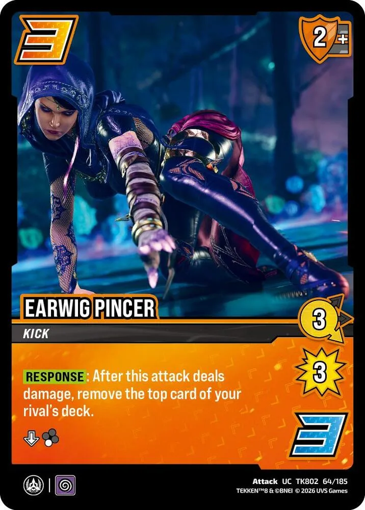Earwig Pincer card front