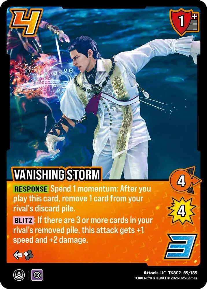 Vanishing Storm card front