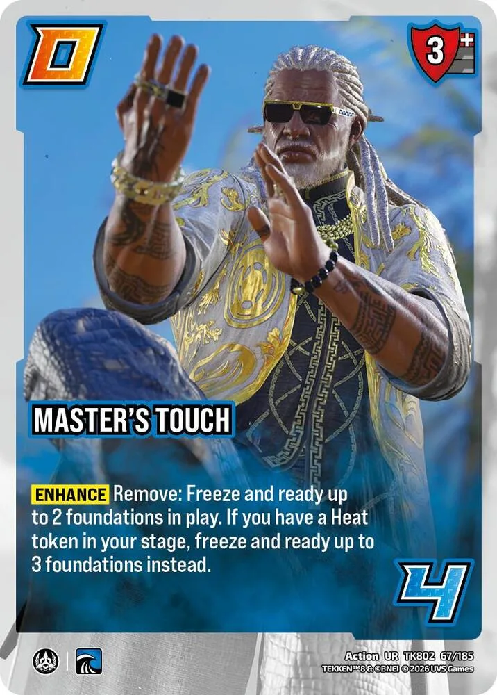 Master's Touch card front